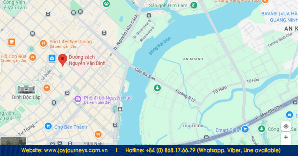 How To Get To Ho Chi Minh Book Street: Direction & Transport