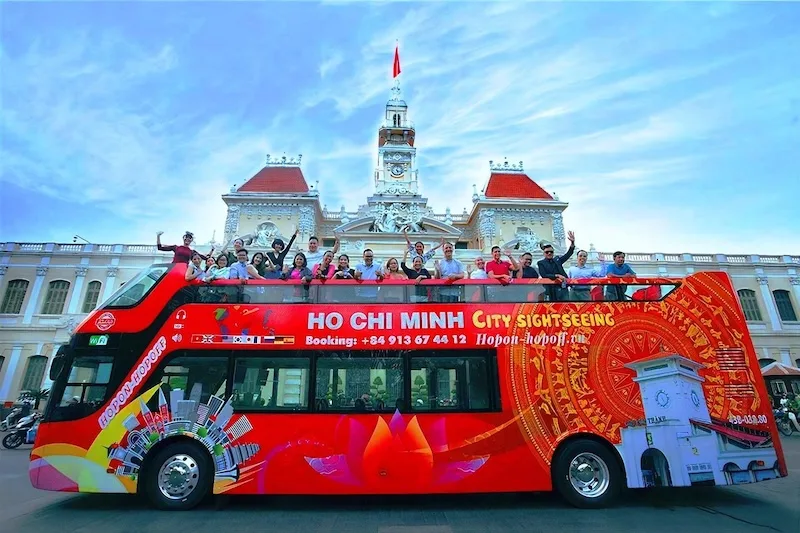 Ho Chi Minh City tour bus route
