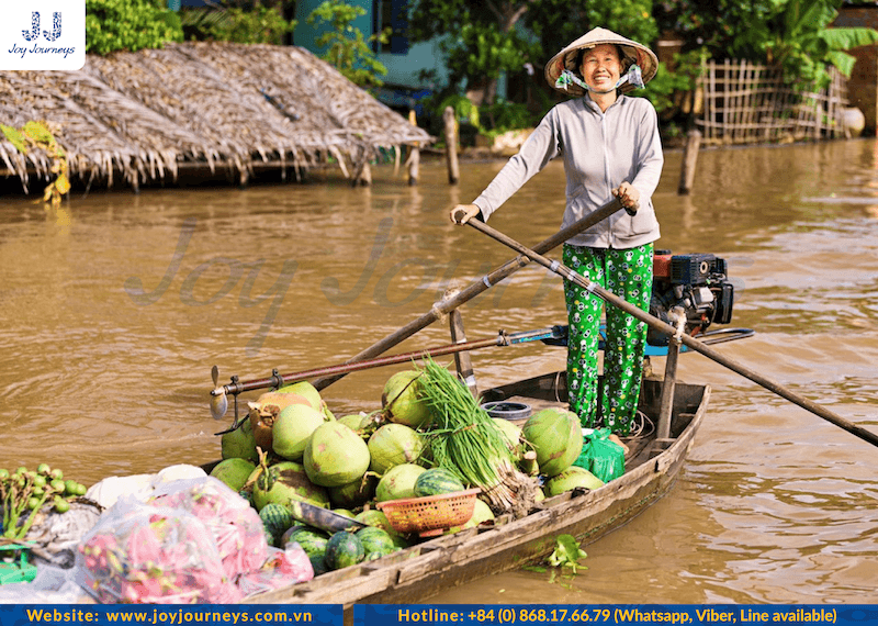 floating markets Vietnam